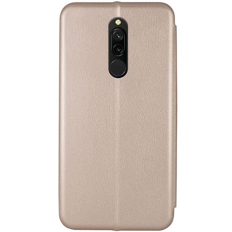 Фото Кожаный чехол-книжка Classy для Xiaomi Redmi 8 (Золотой) на vchehle.ua