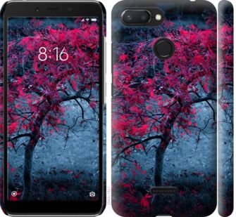 

Чехол Дерево с яркими листьями для Xiaomi Redmi 6 736450