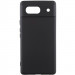 Чехол Silicone Cover Lakshmi Full Camera (AAA) для Google Pixel 7a (Черный / Black)