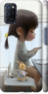 

Чехол Милая девочка с зайчиком для Oppo A52 1061110