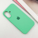 Фото Чехол Silicone Case Full Protective (AA) для Apple iPhone 16 Plus (6.7") (Зеленый / Spearmint) на vchehle.ua