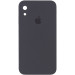 Чохол Silicone Case Square Full Camera Protective (AA) на Apple iPhone XR (6.1") (Сірий / Dark Gray)
