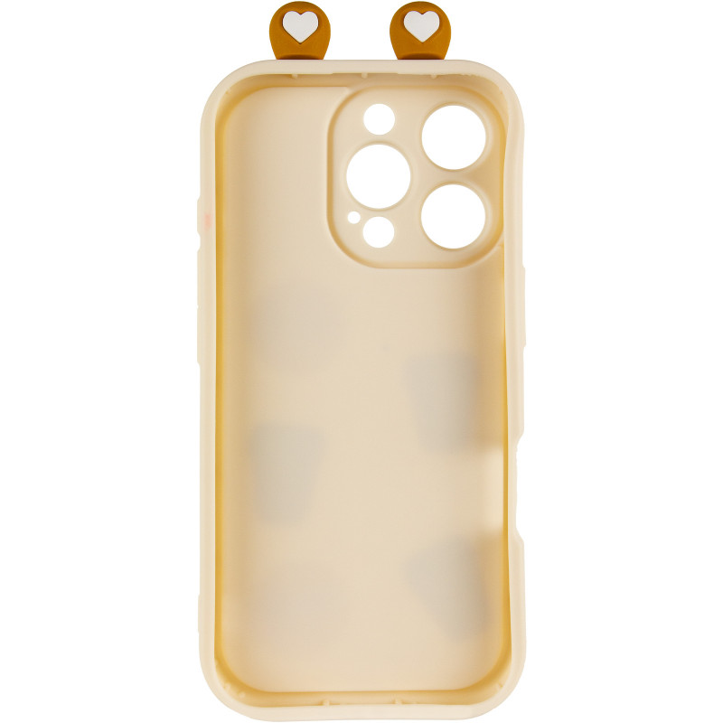 Фото Чехол TPU Toys Case with Ears для Apple iPhone 16 Pro (6.3") (Sand) в магазине vchehle.ua