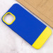 Чехол TPU+PC Bichromatic для Apple iPhone 13 (6.1") (Navy Blue / Yellow) в магазине vchehle.ua