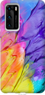 

Чохол Різнокольорові фарби на Huawei P40 968715