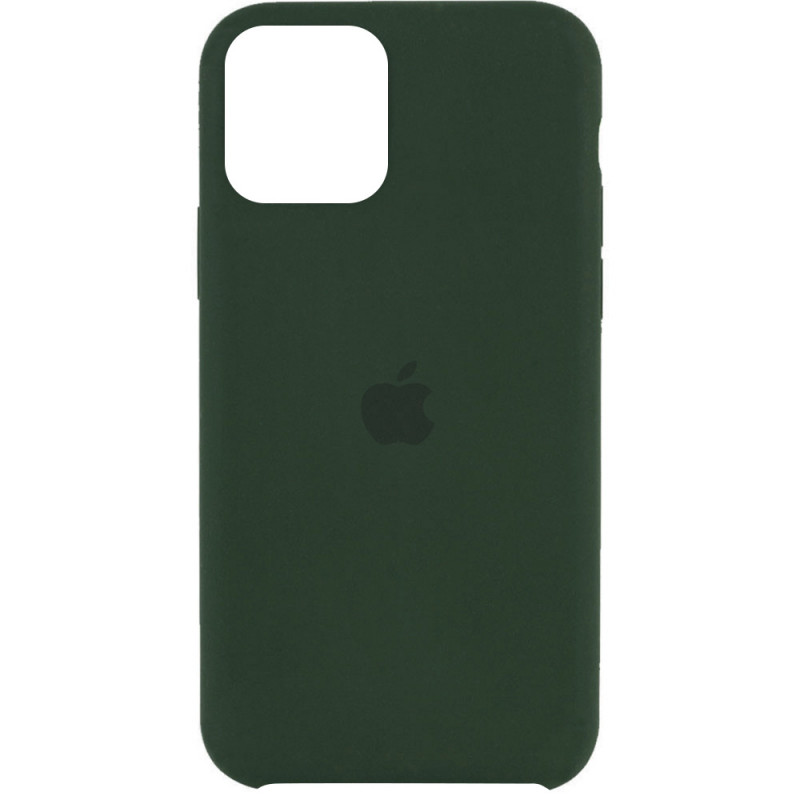 Чехол Silicone Case (AA) для Apple iPhone 11 Pro Max (6.5") (Зеленый / Cyprus Green)