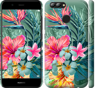 

Чохол Тропічні квіти v1 на Huawei Nova 2 845193