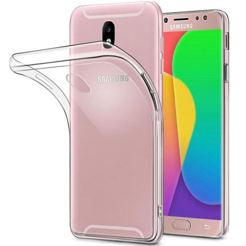 TPU чохол Epic Transparent 1,5mm на Samsung J730 Galaxy J7 (2017) (Прозорий (прозорий))