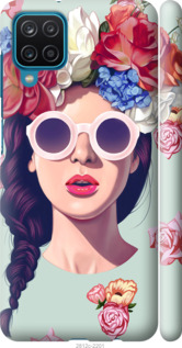 

Чехол Девушка с цветами для Samsung Galaxy A12 A125F 1145264