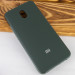 Фото TPU чехол Matte LOGO для Xiaomi Redmi 8a (Зелений / Dark Green) на vchehle.ua