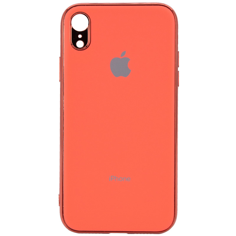TPU чехол Matte LOGO для Apple iPhone XR (6.1") (Розовый  / Coral)