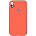 TPU чехол Matte LOGO для Apple iPhone XR (6.1") (Розовый  / Coral)