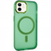 Чехол TPU+PC Lily with Magnetic safe для Apple iPhone 11 (6.1") (Army Green)