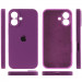 Фото Чехол Silicone Case Full Camera Protective (AA) для Apple iPhone 16 (6.1") (Фиолетовый / Grape) в магазине vchehle.ua