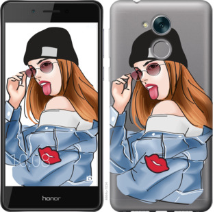 

Чехол Девушка v3 для Huawei Honor 6C Pro 843136
