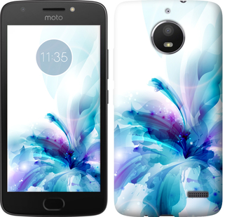Чехол цветок для Motorola Moto E4