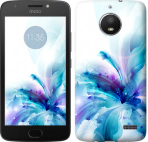 Чехол цветок для Motorola Moto E4
