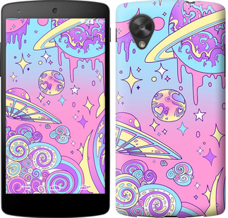 

Чехол Розовая галактика для LG Nexus 5 633412