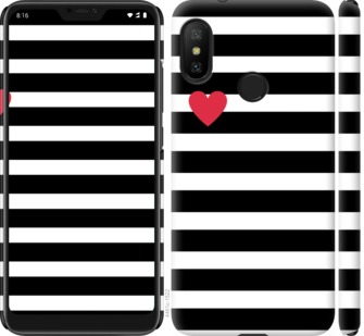 

Чохол Чорно-білі смуги для Xiaomi Redmi 6 Pro 752005