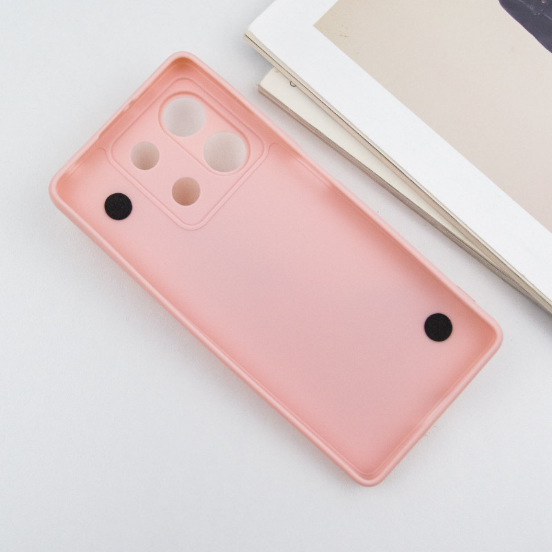 Чохол Chained Heart з підвісним ланцюжком на Xiaomi Redmi Note 13 5G (Pink Sand) в магазині vchehle.ua