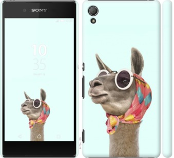 

Чехол Модная лама для Sony Xperia Z3+ Dual 753194