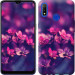 Чехол Пурпурные цветы для Realme 3
