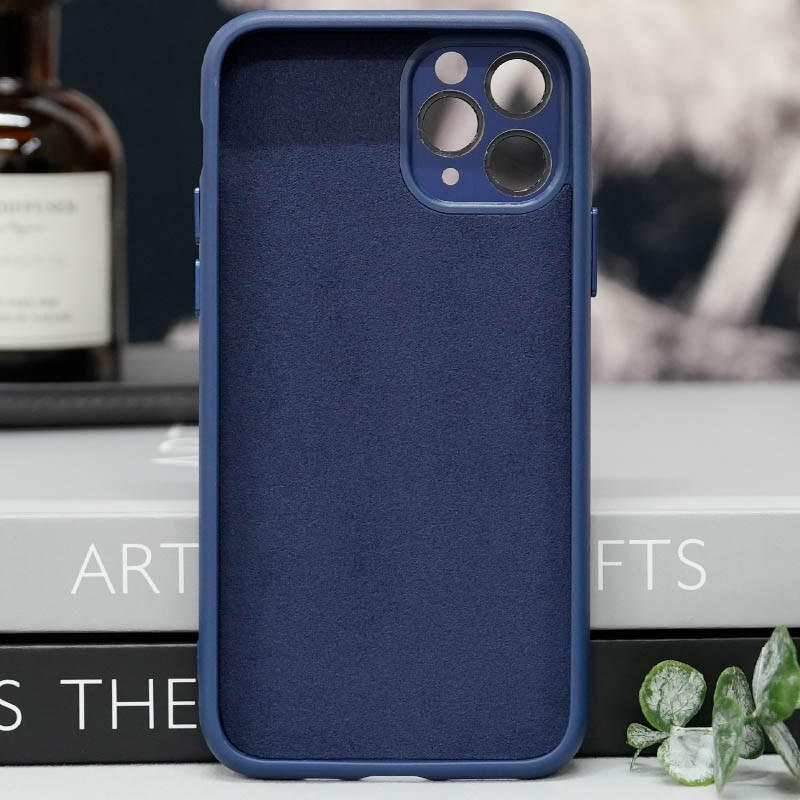 Фото Чехол TPU+Glass Sapphire Midnight with Magnetic Safe для Apple iPhone 12 Pro (6.1") (Синий / Deep navy) в магазине vchehle.ua