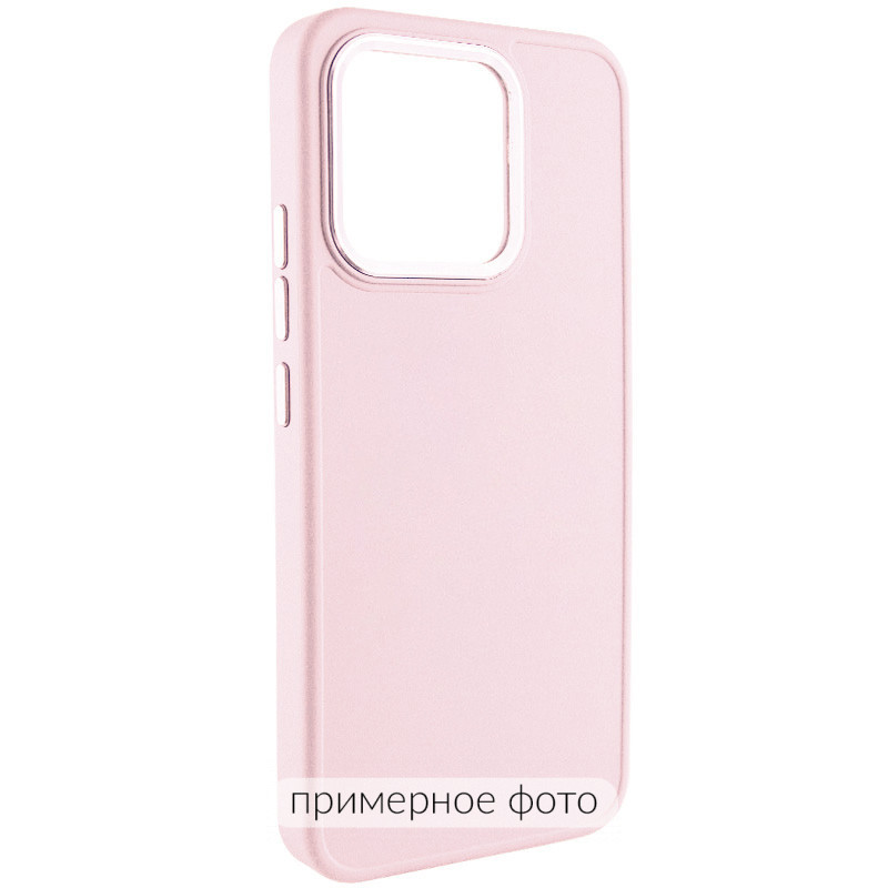 TPU чехол Bonbon Metal Style для Xiaomi Redmi Note 13 4G (Розовый / Light pink)