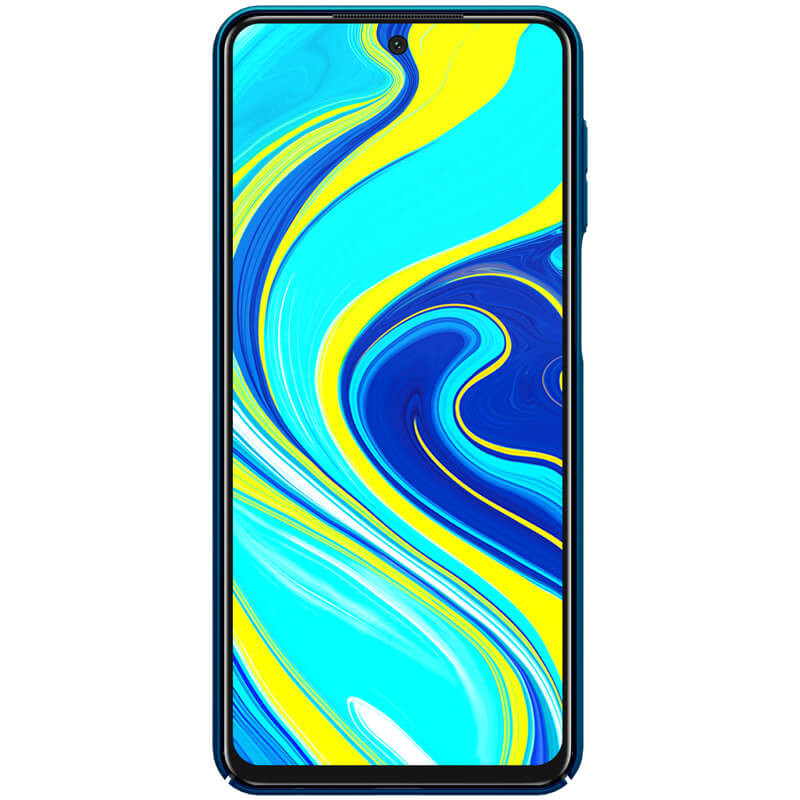 

Чохол Nillkin Matte для Xiaomi Redmi Note 9 Pro (Бірюзовий / Peacock blue) 898145