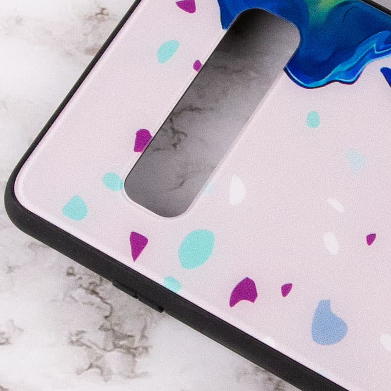 TPU+Glass чохол Diversity на Samsung Galaxy S10 (Stains multicolored) в магазині vchehle.ua