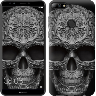 

Чохол skull-ornament для Huawei Y7 Prime (2018) 668225