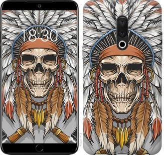 

Чохол Череп індіанця на Meizu 15 Plus 670930