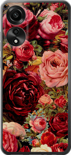 

Чехол Цветущие розы для Oppo A78 4G 1694345