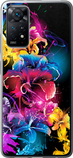 

Чохол Абстрактні квіти для Xiaomi Redmi Note 11 (Global) 1634059