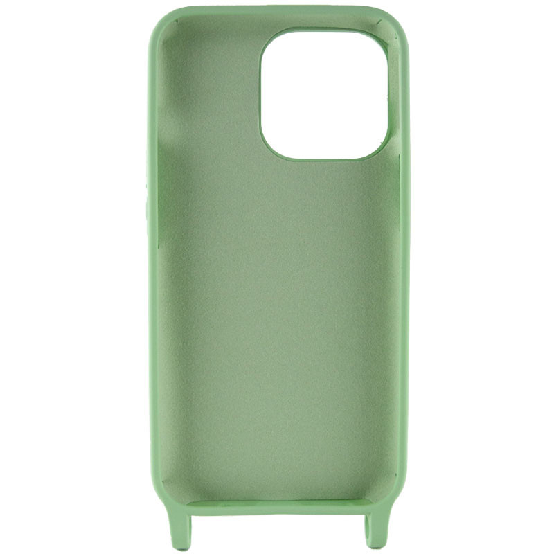 Купить Чехол Cord case c длинным цветным ремешком для Apple iPhone 11 Pro (5.8") (Зеленый / Pistachio) на vchehle.ua