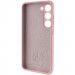 Чохол Silicone Cover Lakshmi Full Camera (AAA) with Logo на Samsung Galaxy S24 (Рожевий / Pink Sand) в магазині vchehle.ua