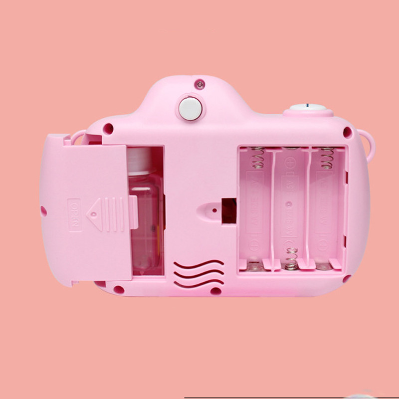 Фото Фотокамера-генератор мильних бульбашок 1001 Kitty Children's camera (Pink) в маназині vchehle.ua