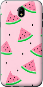 Чехол Розовый арбуз для Samsung Galaxy J7 J730 (2017)