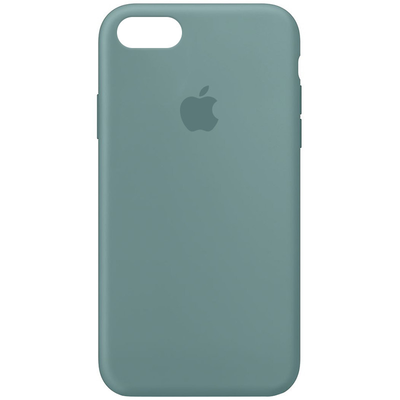 Чехол Silicone Case Full Protective (AA) для Apple iPhone 6/6s (4.7") (Зеленый / Cactus)