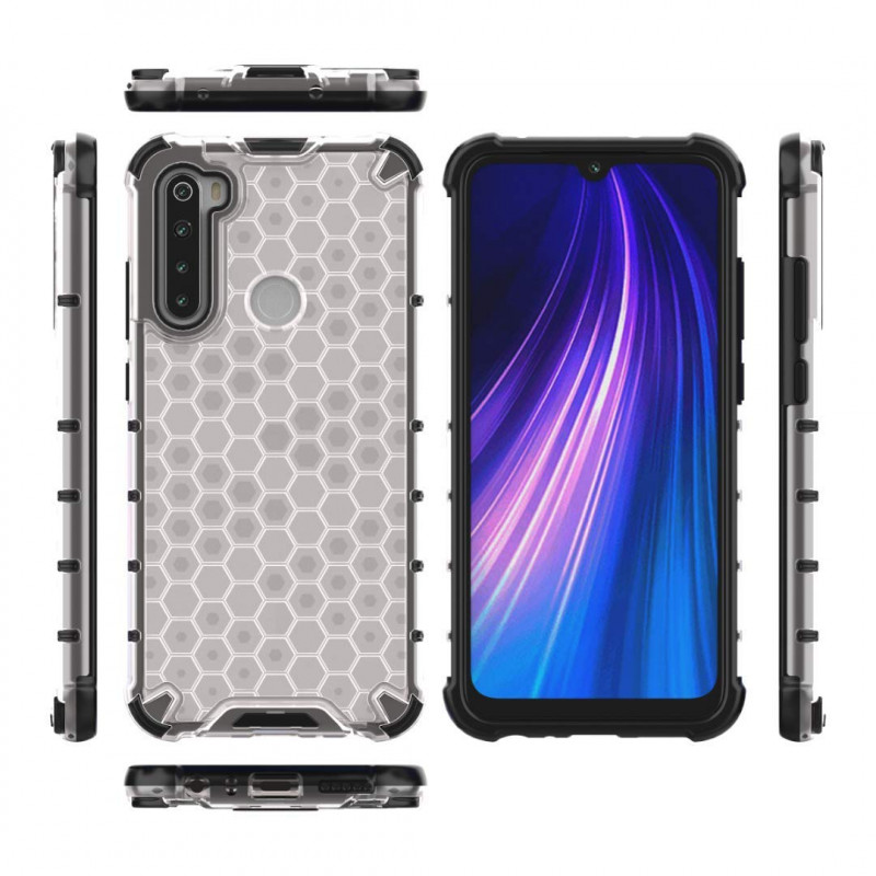 Фото Ударостійкий чохол Honeycomb на Xiaomi Redmi Note 8T (Прозорий) на vchehle.ua