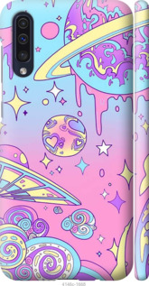 Чехол Розовая галактика для Samsung Galaxy A50 2019 A505F