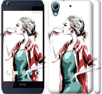 

Чохол Дівчина з келихом на HTC Desire 628 Dual Sim 841448