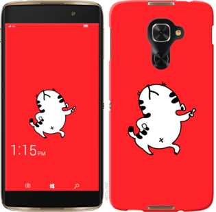 

Чохол Смугастий котик на Alcatel Idol 4 Pro 924553