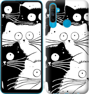 Чехол Коты v2 для Realme C3