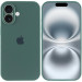 Фото Чохол Silicone Case Full Camera Protective (AA) на Apple iPhone 16 (6.1") (Зелений / Pine green) в маназині vchehle.ua