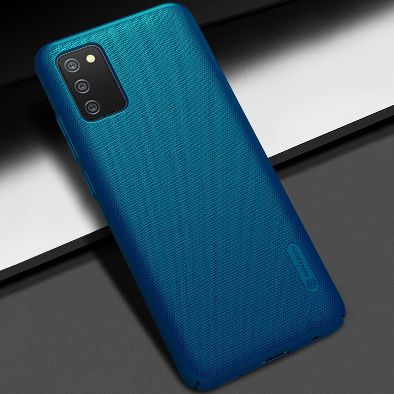 Заказать Чехол Nillkin Matte для Samsung Galaxy A02s (Бирюзовый / Peacock blue) на vchehle.ua