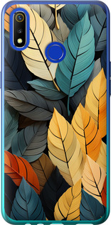 

Чехол Кольорове листя для Realme 3 1629659
