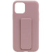 Чехол Silicone Case Hand Holder для Apple iPhone 11 Pro (5.8") (Розовый / Pink Sand)