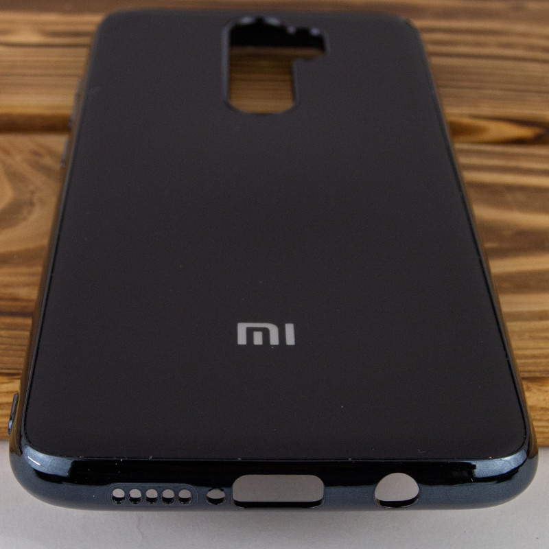 Фото TPU чехол Matte LOGO для Xiaomi Redmi Note 8 Pro (Чорний / Black) в маназині vchehle.ua
