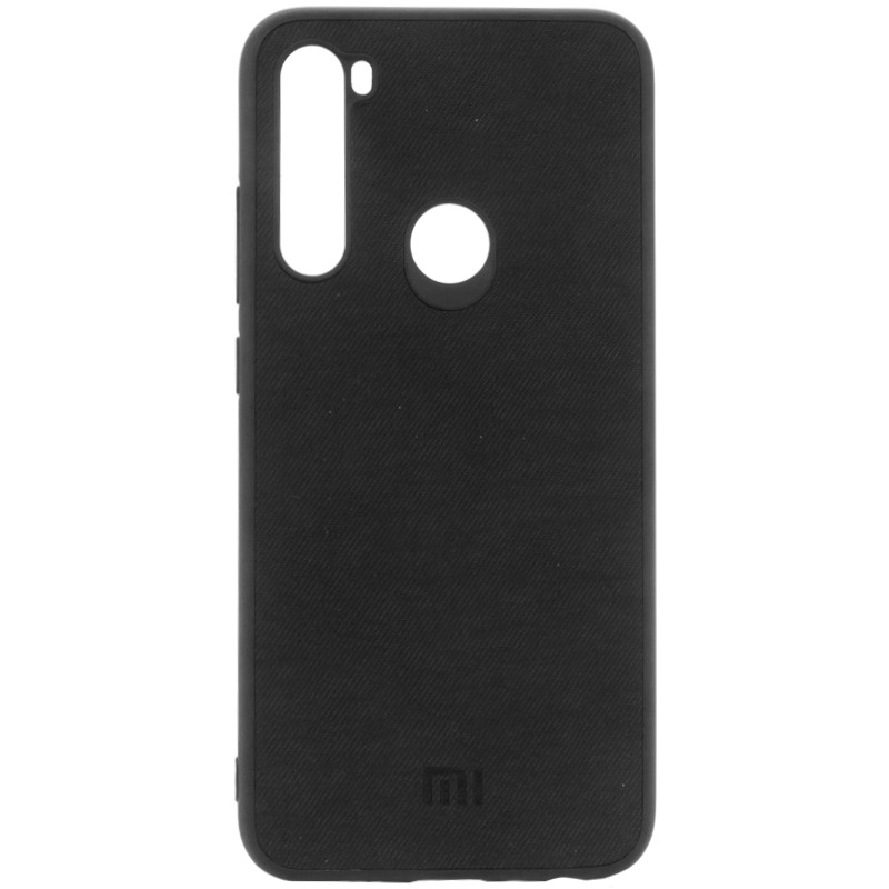 

TPU чехол Textile Logo для Xiaomi Redmi Note 8 (Черный) 877183